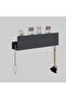 Bathroom Shower Shelf - Shampoo Holder - Bathroom Organizer - Self-Adhesive (45 cm Anthracite) - 4