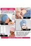Microfiber Hair Towel 2 Pack; Fast Hair Drying; Water Absorbent Cap for Women; Soft Bath Turban with Buttons (Pink + Blue) (Pink + Blue, 2) - 6