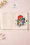 Zen Japanese Book Sleeve, Japan Reader Gift, Asian Art Book Cover, Minimal Reading Pouch (A5 Books) - 3