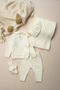 Newborn Gift 5-Piece Knitwear Set (Blanket, Sweater, Pants, Beanie, Booties) - 4