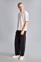 100% Cotton Boxy Fit Back Printed Short Sleeve Ecru T-Shirt H8473Ax26Hs - 2