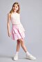 Crew Neck 2-Piece Light Pink and White Undershirt for Girls H7254A826Hs - 3