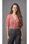 Women's Openwork Short Knitwear Cardigan
