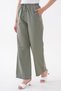 Women's Tassel Detailed Wide Leg Gabardine Trousers 260510 - - 4