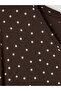 Nevavm V-Neck Polka Dot Women's T-Shirt with a Difference - 3