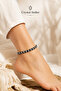Black and White Fan Bracelet Adjustable Unisex Hand Knitted Macrame Bracelet Black and White Rope Bracelet - 4