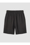 Vizyon New Season Elastic Waist Textured Women's Shorts - 6