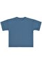 Line Textured T-Shirt for 6-9 Years Old - Blue - 2