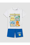 Peak New Season Pokémon Printed Boys' Shorts Pajama Set