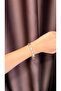 Women's Gold Color Zircon Stone Bracelet