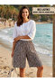 Sort Skirt Beige with Purple 1 Piece Quality Product Useful Elastic Waist Beautiful Stylish
