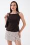 Women's Rope Strap Bow Detailed Blouse 260581 -