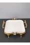 Kare Porcelain Presentation Plate with Foot Detail & Accessories & Special Laser - 3