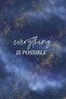 Alayra Everything is Possible Life Changing Printed Quotes Wall Posters for Home Decoration 5 MM - 4