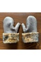 UNISEX GENUINE LAMB FUR SINGLE FINGER GLOVES