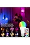 RGB LED Smart Light Bulb With Remote Control Color Changing E27 Energy Saving Lamp - 5