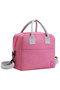 Premium Stainless Steel Lunch Box w/ Insulated Lunch Bag – Pink - 3