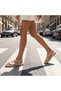Women's Sandals Wrinkled Patent Leather Flip-Flop Sandals Summer Stylish Comfortable Daily Non-Slip Sole Slippers - 5