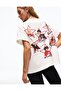 Women's Modern Oversize T-Shirt Oysho Fabric Soft and Breathable Structure - 3