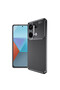 حافظة Xiaomi Redmi Note 13 Pro 4G حافظة Xiaomi Note 13 Pro 4G بنمط الكربون لوكس سيليكون زنجي