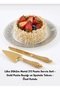 Luxury Metal 2-Piece Cake Serving Set / Cake Knife and Spatula Set with Special Box - 3