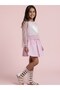 Girl's Mesh Detailed Design Triple Set - 5