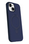Shopilke iPhone 15 Plus Cover with Regal Magsafe Stand (114453) - Navy Blue - 2