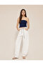 Women's Cotton Navy Blue Slim-Fit Stretchy Strapless Body-Top - 3