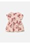 Baby Girl Buttoned Muslin Dress Powder 1921 - 3