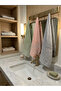 100% Cotton Bamboo Chinese Patterned Multicolor Bath Hand Towel Set of 3 - 3