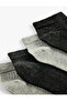 Set of 2 Basic Booties Socks - 3