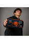 Basketball Dual Compartment Pen Holder – Navy Blue Orange Basketball Series - 5