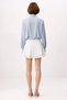 Women's Mini Shorts Skirt Aerobin Woven 100% Polyester Lined Inside Plain Pattern Summer Collection Casual - 5