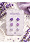 Miyamila Lavender Sea 3-Piece Earring Set |   Handmade Starfish Earrings - 3