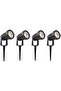 7W Outdoor Garden Spike Light, LED Lawn Lamp Spotlight IP66 Waterproof Lamps For Garden, Backyard, Lawn (Pack-4) (WARM WHITE)