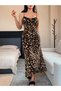 Women's Nightgown with Thin Straps, Lace Details, Stylish Nightgown. - 3