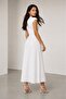 Women's Polka Dot Long Chiffon Skirt - 3