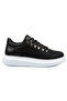Zrc021 High Quality Textured Casual Men's Sneaker Black White - 2