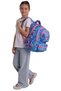 Kids Girl's Coral and Mermaid Printed (Coral) Six-Compartment Primary School Backpack - L5323 - 5