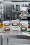 📦   Set of 6 2-Liter Plastic Lockable Storage Containers with Lids, Food Organizer, Transparent Box - 3