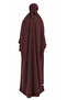 Premium Espresso Rose Jilbab - Prayer Dress - 6
