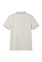Men’s Slim Pique Solid Polo with Flat Knit Collar - 4