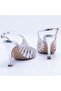 Women's Stone Embellished Stiletto 26Y204-2 - 8