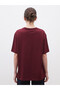 Printed Oversize 100% Cotton Women's T-Shirt - 4
