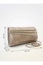 Women's Evening Dress Clutch Bag with Stone Detail Night Sparkle Clutch Bag - 3