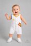 Baby Boy Rompers Summer Cotton Shorts with Snap Fasteners Teddy Bear Printed Baby Rompers Newborn Baby Clothing 0-9 Months - 5