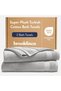 Brooklinen Super-Plush Bath Towels - Set of 2, Smoke Gray, 100% Cotton | Best Luxury Spa Towels