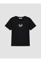 Esvab • Modern & Distinctive Zero Roba Collar Printed Girls' T-Shirt