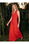 Esvab • Modern & Distinctive Halter Roba Collar Halter Dress - 2
