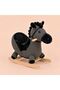 Rocking, Riding and Jumping Plush Horse Figure Toy (100% Solid Balance Toy)
